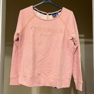 Adidas boat neck sweatshirt